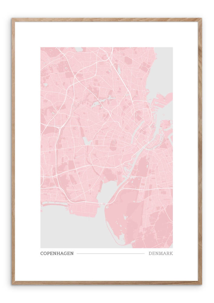 Klassisk lyserød - København