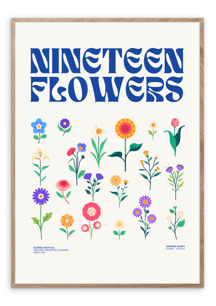 Nineteen Flowers