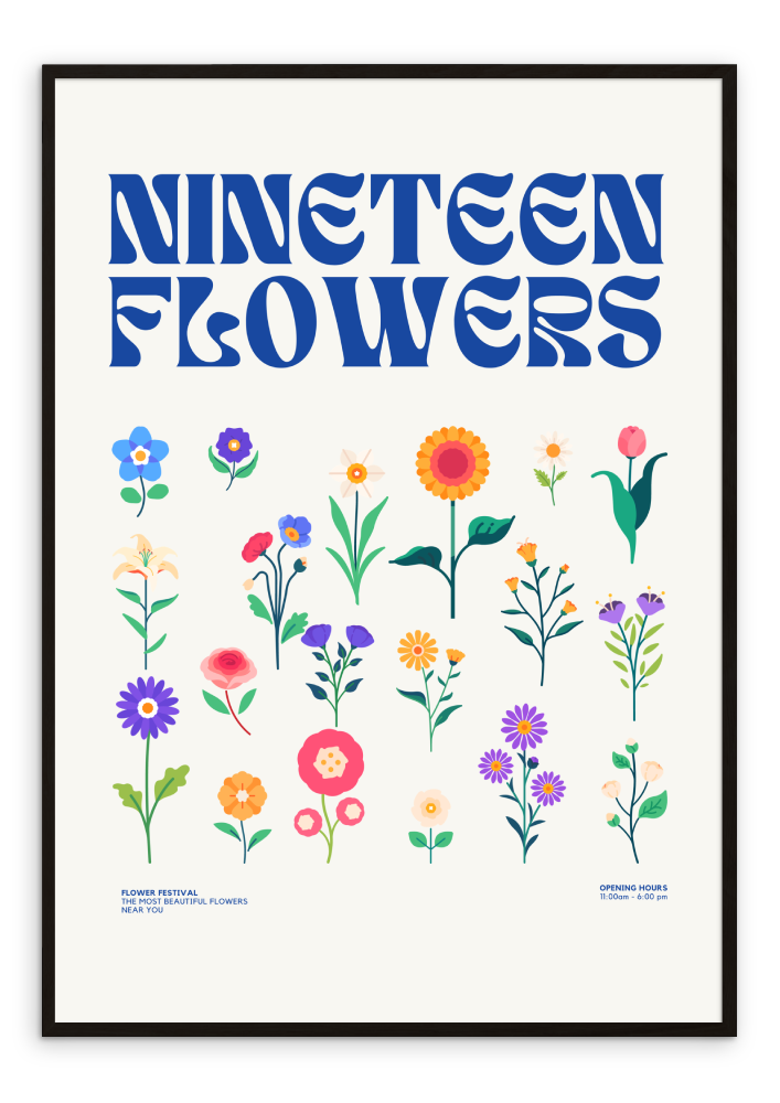 Nineteen Flowers